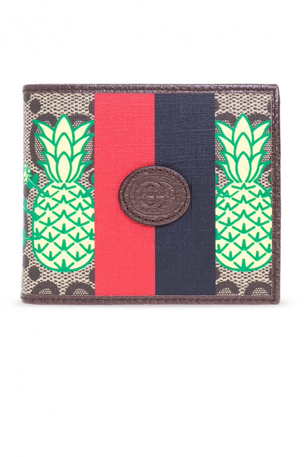 The ‘gucci pineapple’ collection bi-fold wallet, zdjęcie 1 The ‘gucci pineapple’ collection bi-fold wallet od Gucci